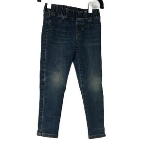GAP Kids Girls Skinny High Rise Stretch Jeggings Ankle Denim Jeans Sz 4 toddler
